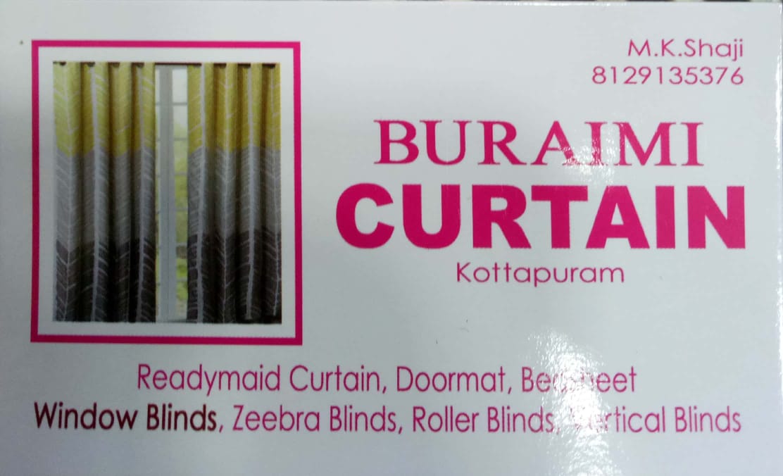 BURAIMI CURTAIN, CURTAINS,  service in Aluva, Ernakulam