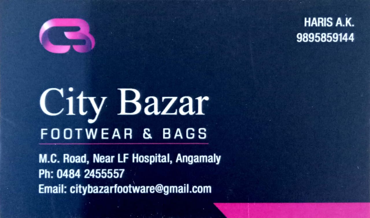 CITY BAZAR FOOT WEAR AND BAGS, BAGS SHOP,  service in Angamali, Ernakulam