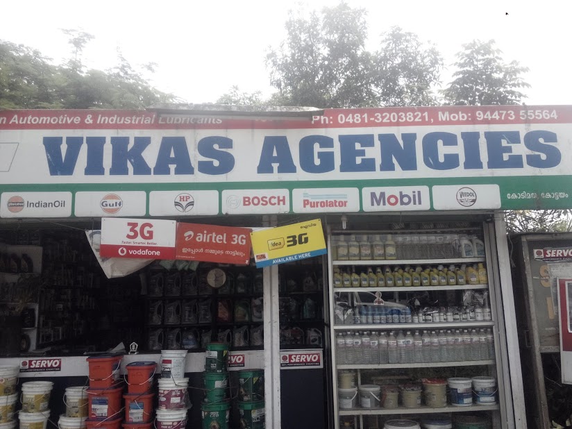 Vikas Agencies, LUBES AND SPARE PARTS,  service in Kodimatha, Kottayam