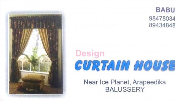 CURTAIN HOUSE, CURTAINS,  service in Balussery, Kozhikode