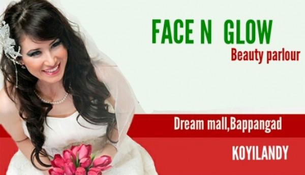 FACE N GLOW, BEAUTY PARLOUR,  service in Koyilandy, Kozhikode