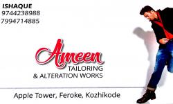 AMEEN TAILORING & ALTERATION WORKS, TAILORS,  service in Farooke, Kozhikode