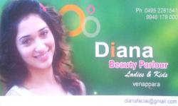 DIANA BEAUTY PARLOUR, BEAUTY PARLOUR,  service in Omassery, Kozhikode